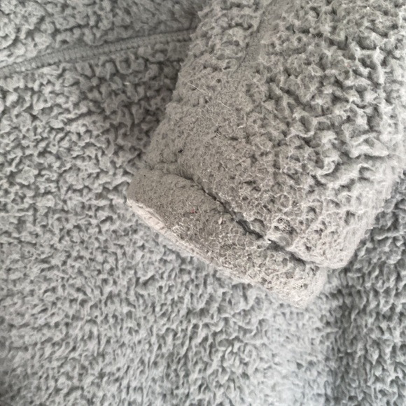 Abercrombie & Fitch 3/4 Zip Sherpa - Picture 5 of 6